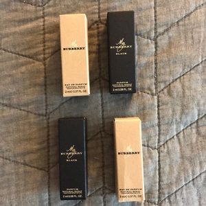 My Burberry & My Burberry Black x4